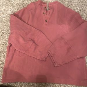 Madewell, texture and thread top